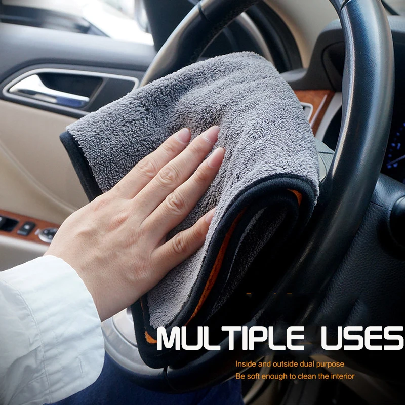 60*30 см Супер Впитывающая ткань для автомойки полотенце из микрофибры тряпичная