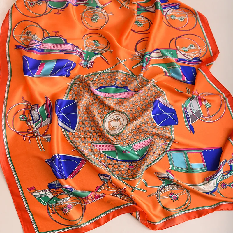 

China brand summer and Autumn women Especially printed warm scarf female fashion silk scarves shawls Foulard Beach wraps hijab