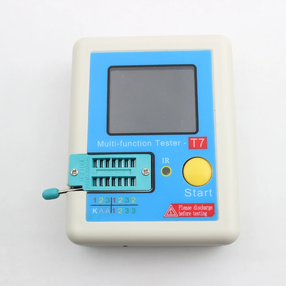 

New LCR-T7 Transistor Tester TFT Diode Triode Capacitance Meter LCR ESR Meter NPN PNP MOSFET IR Multifunction tester multimeter