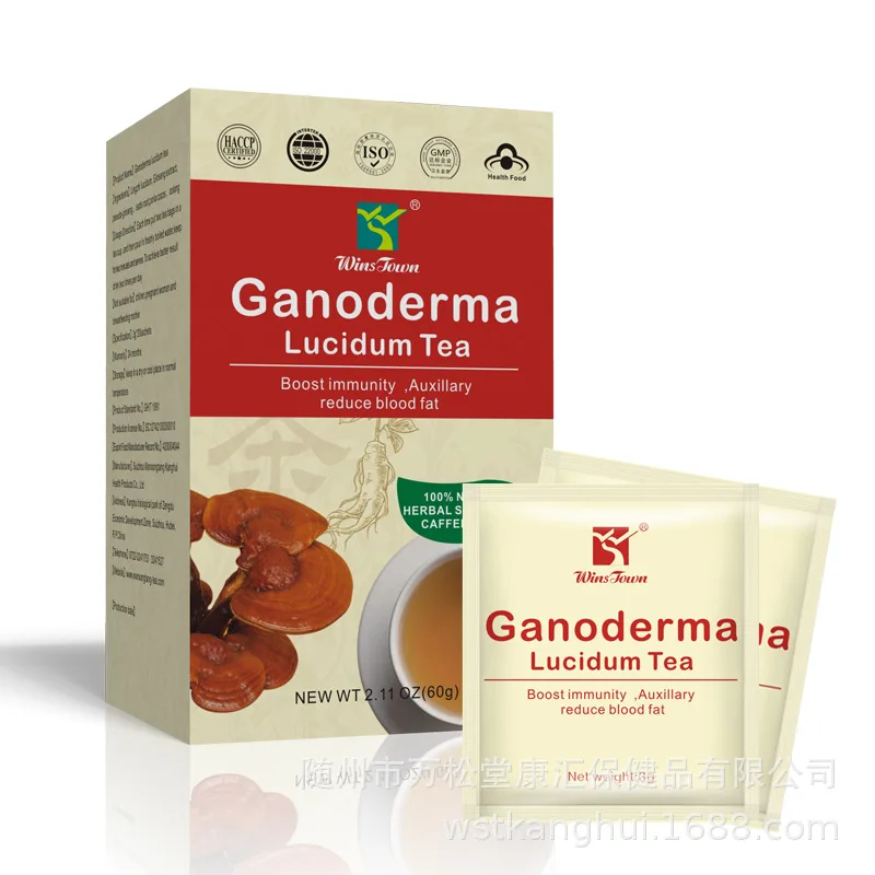 Международная торговля OEM мешок пузыря экстракт Ganoderma Чай упаковка 3G * 20 пак./кор.