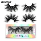 LEHUAMAO 25 мм ресницы 3D норковые накладные ресницы легкие пушистые милые ресницы кокетливые ресницы повторное использование ресницы драматический макияж G09