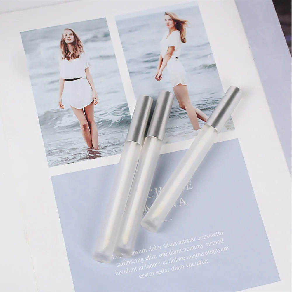 Пластиковая туба для блеска губ 5 шт./лот 2 мл матовая крышка сделай сам контейнер