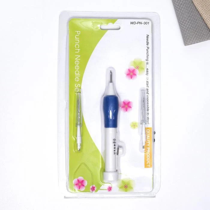 Игла для вышивания ковровой техники d = 1 3/1 6/2 2 мм с нитевдевателем цвет