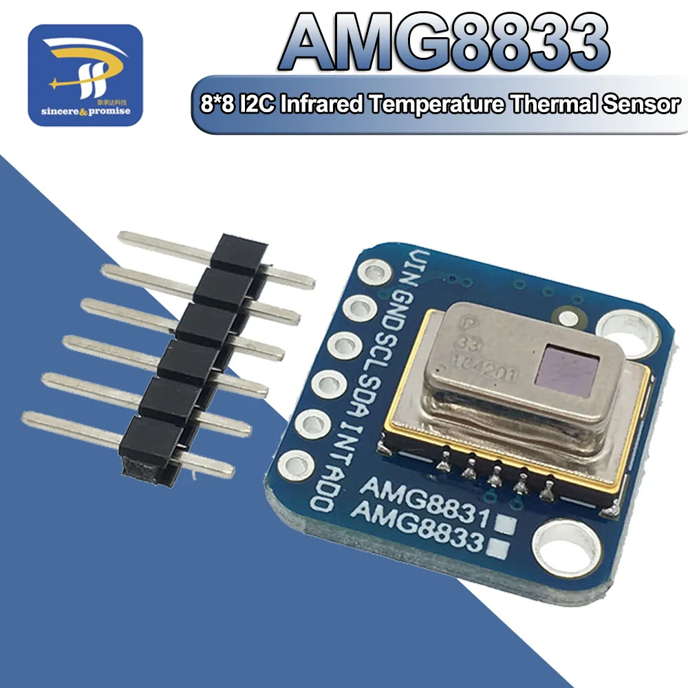 AMG8833 3-5 в 8*8 I2C ИК инфракрасный температурный тепловизор Массив камера