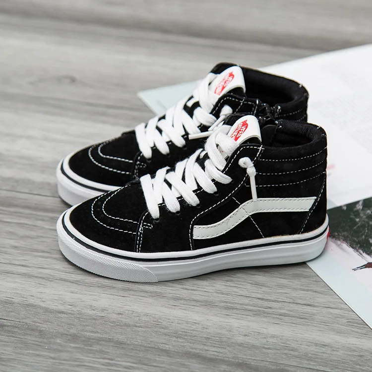 Детская кожаная обувь Новинка осени 2018 спортивная для мальчиков дикая Корейская