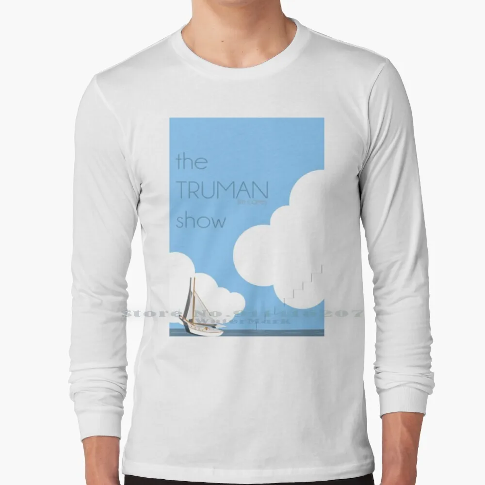 

Футболка для шоу Truman, 100% чистого хлопка, для экшн-фильмов Truman, транслирующий фильм