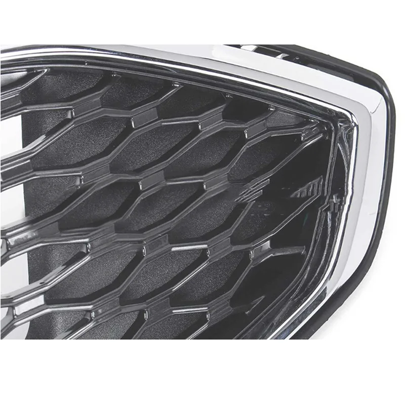 

Perfect Fitment ABS Electroplating Chrome Car Racing Grill Front Grille For Ford Mondeo Fusion 2017 2018 Upgrade Mustang Style