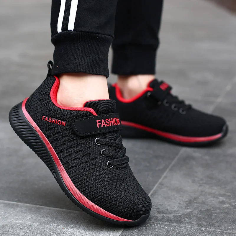 

2021 New Kids Sport Shoes For Boys Sneakers Fashion Breathable Children Casual walking sneakers Lightweight Girls running shoes