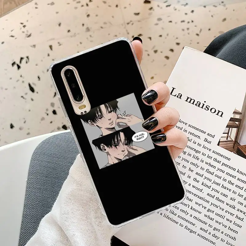 

Fiction Killing Stalking Phone Case Transparent for Samsung A71 S9 10 20 HUAWEI p30 40 honor 10i 8x xiaomi note 8 Pro 10t 11