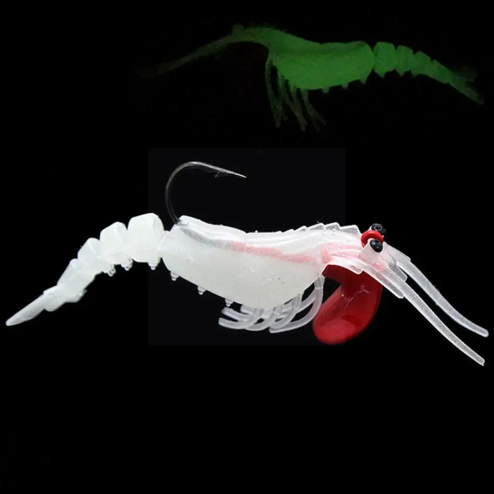 

12.6g Multinode Five Sections Fishing Shrimp Prawn Fishing Bream Saltwater River Prawns Luminous Baits Craws Prawn Lures Lu J4u8