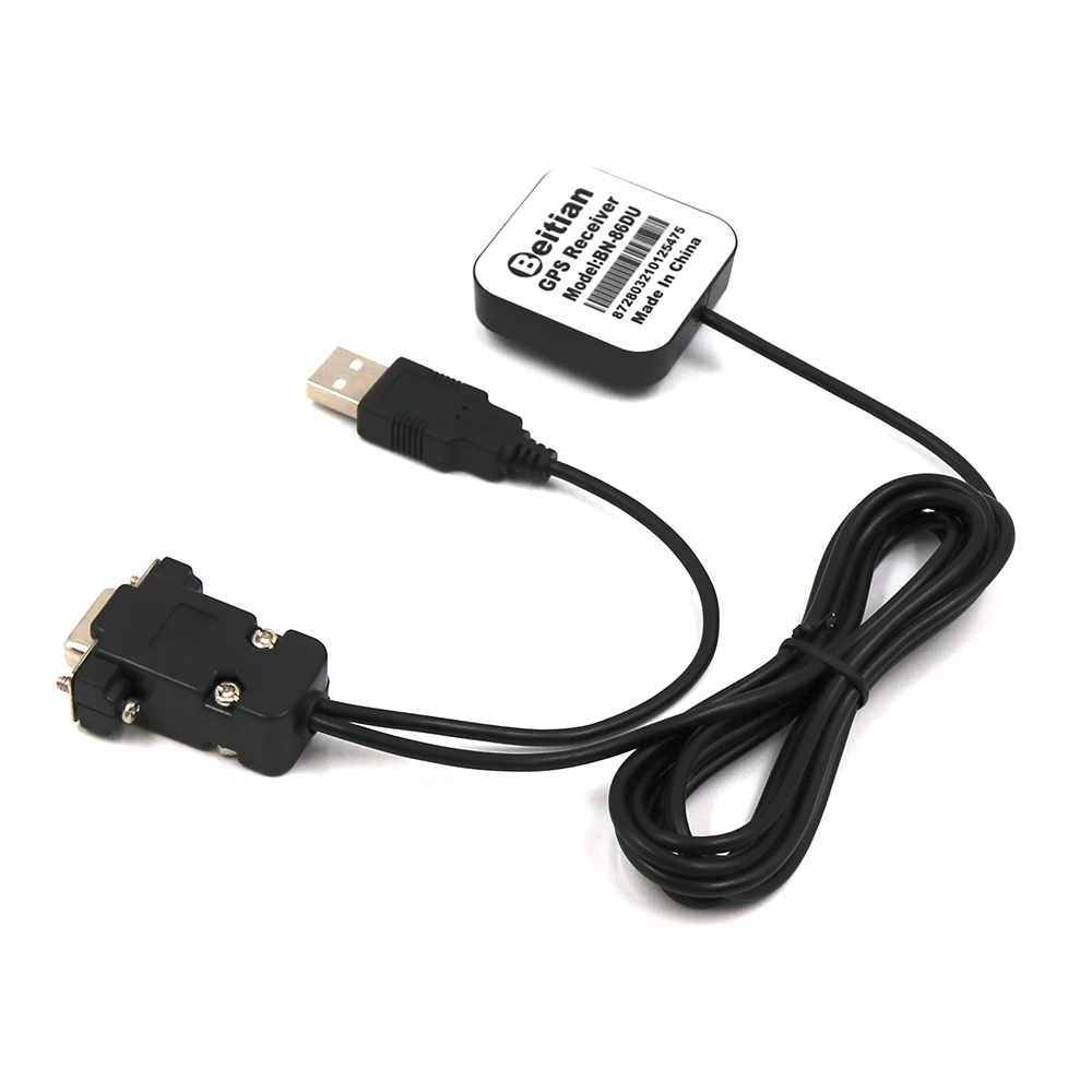 BEITIAN GNSS 2019 Новый DB 9 женский + USB 2 0 Мужской Магнитный Нижний водонепроницаемый Ubx