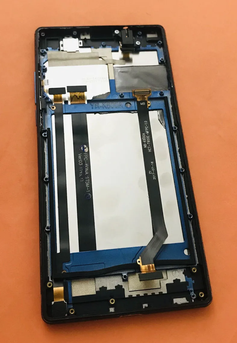 

Old Original LCD Display +Digitizer Touch Screen+ Frame for Vernee Mix 2 MTK6757 Octa Core 6.0 Inch Free shipping