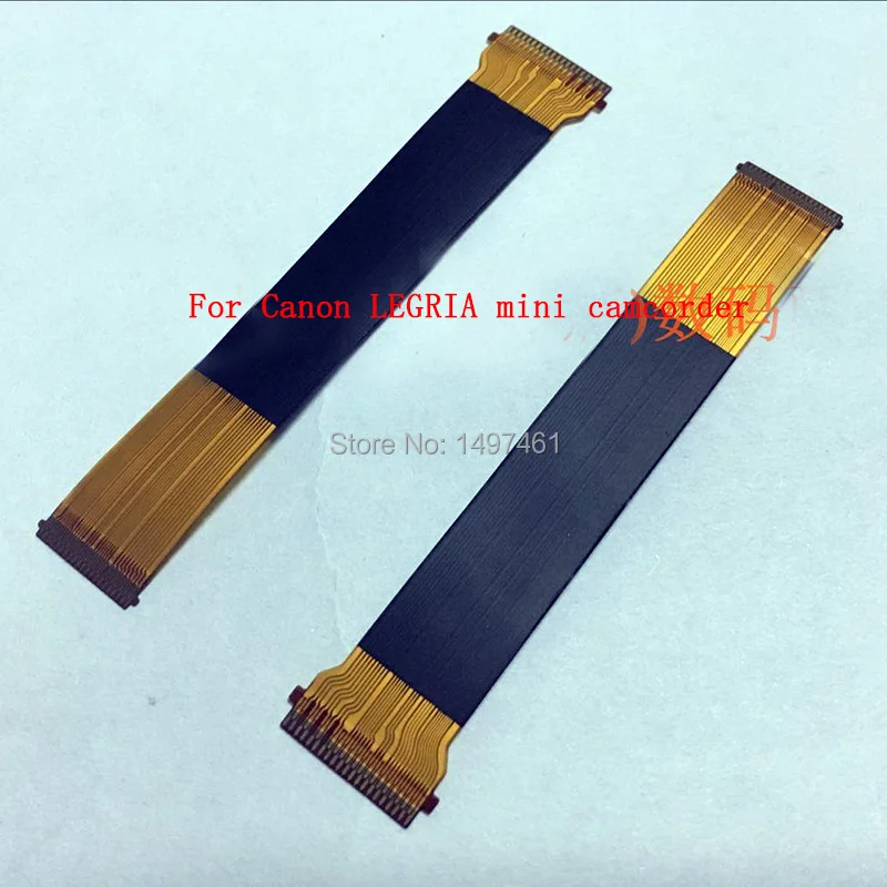 LCD hinge flexible rotate shaft FCC flexibe cable repair parts For Canon Legria Mini camcorder