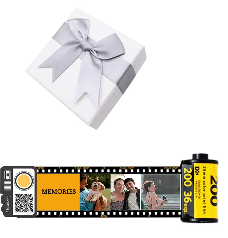 

Personalized Photos Mother'sDay Gift Lovers Memory Retro Film Album Wedding Valentine's Day Graduation Birthday New Year Gift