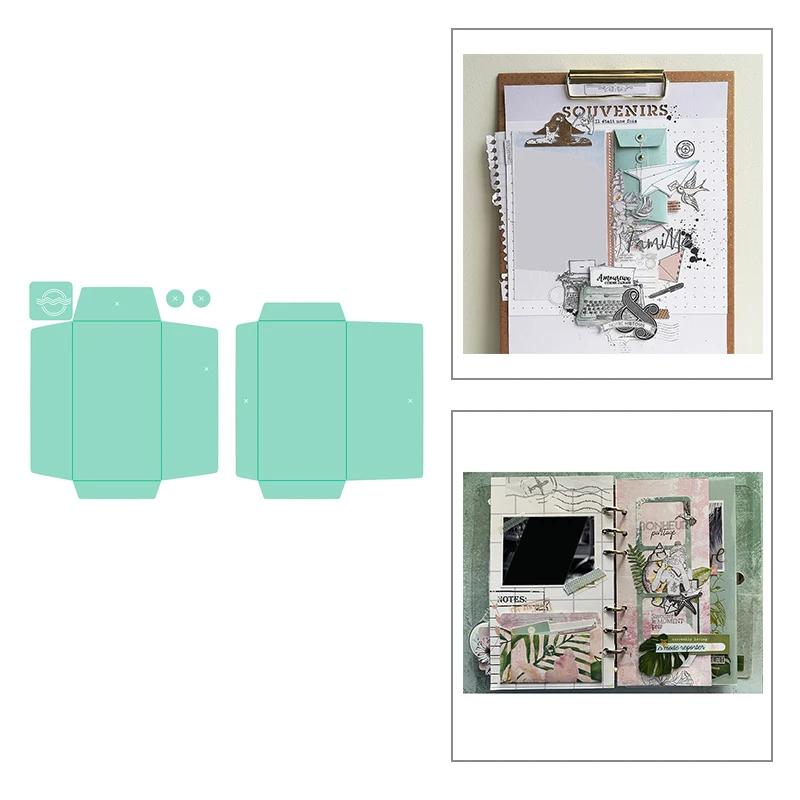 

Новинка 2020, металлические Вырубные штампы-конверты для рукоделия, тиснение, рукоделие, изготовление поздравительных открыток, коробок, сум...