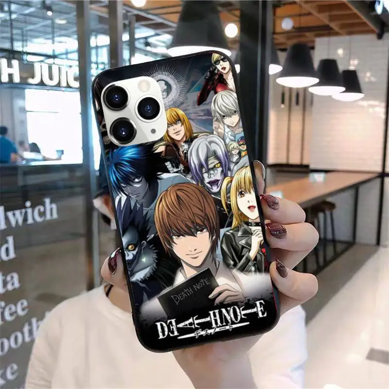 

Death Note Ryuk kira Phone Case for iPhone 11 12 mini pro XS MAX 8 7 6 6S Plus X 5S SE 2020 XR