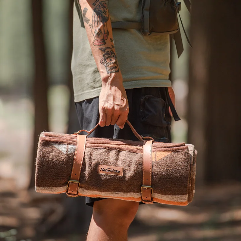 Naturehike Зимняя шерстяная одежда с отложным воротником Одеяло утепленные 1 95 кг