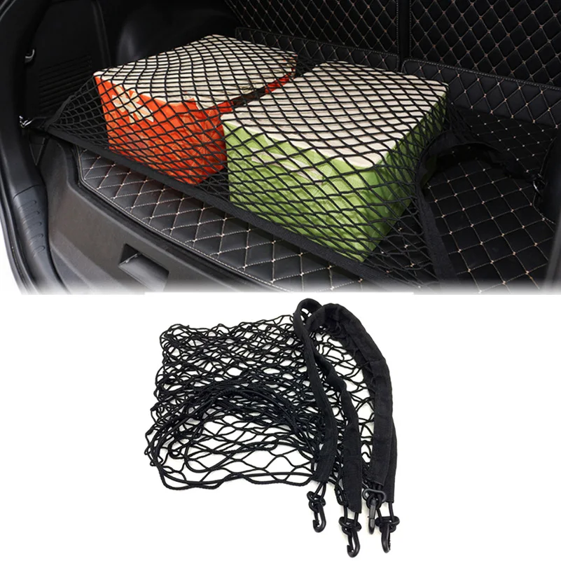 Нейлоновая эластичная сетка для хранения багажа в багажник автомобиля Nissan Qashqai J10