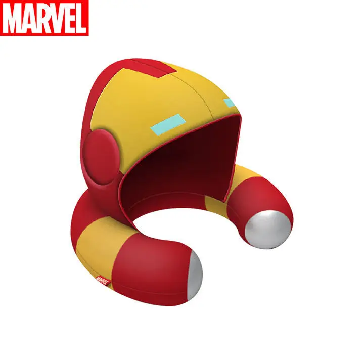 

Disney Marvel Iron Man Neck Pillow Neck U-shaped Pillow Cervical Pillow Travel Cute Napping Neck Pillow Toy