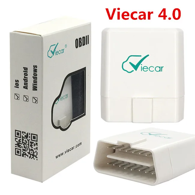 Viecar Acrylic Box Viecar ELM327 Bluetooth 4,0 OBD2 ELM327 1,5 считыватель кодов Viecar Bluetooth 4 для iOS/Android OBD 2 Автомобильный сканер Viecar-Bluetooth-4 - Цвет: Viecar Acrylic Box