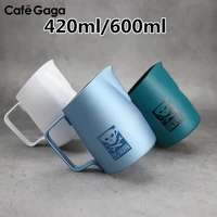 420ml600ml milk frothing frother pitcher stainless steel espresso milk flower cup barista craft latte cappuccino coffee jug