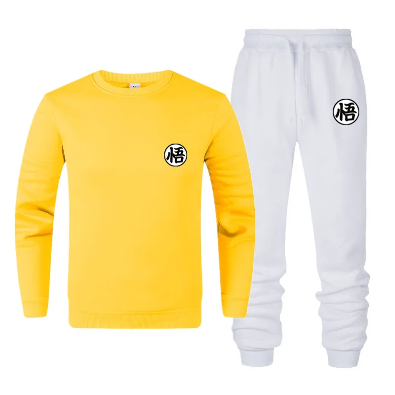 

Sportswear Men's Suits Autumn And Winter Printed Sweatshirt Tops And Pants Suits Sports Suits Brand Track Suits Casual Men's