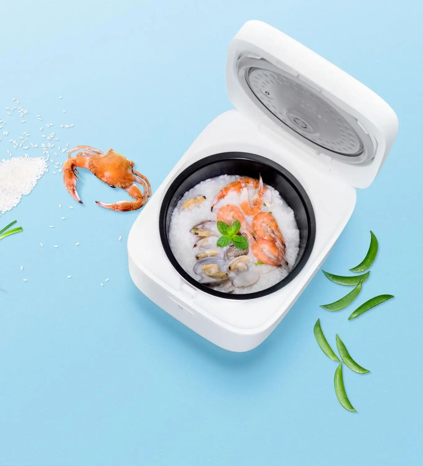 Электрическая рисоварка XIAOMI MIJIA IH 3 л электромагнитный объемный нагрев медленный