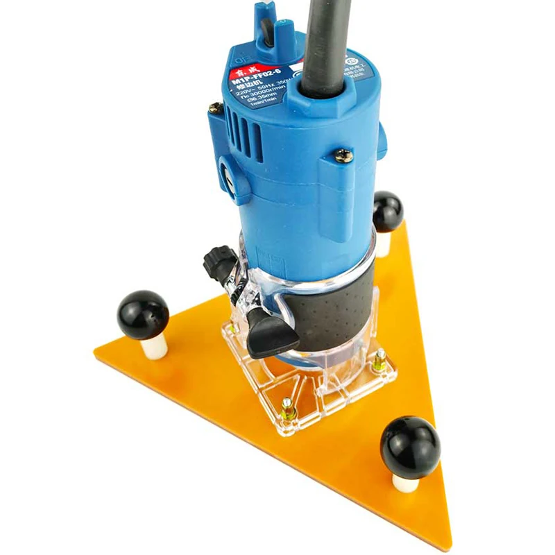 

Trimming Machine Balance Board Flip Board guide table Electric Wood Milling Slotting Chamfering For Woodworking Work Bench