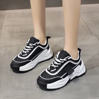 spring and autumn womens sports shoes fashion breathable sports shoes 2022 platform outdoor casual shoes womens running shoes