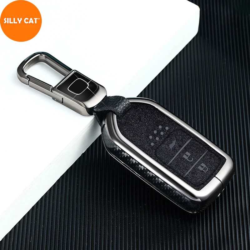 

Car Key Fob Case Cover Suit For HONDA Key Fob Cover Case Accord 9 10 Civic 10 Fit Jazz 4 GK 5 CRV 5 HRV Vezel City GM Odyssey