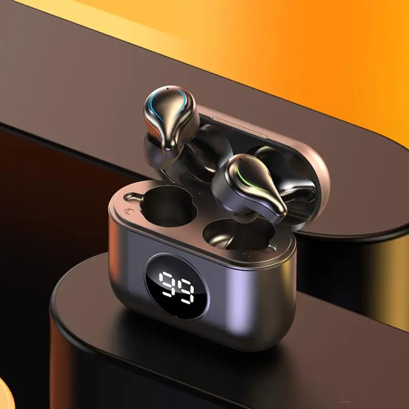 

Новый продукт, модная трендовая Беспроводная внутриканальная Bluetooth-гарнитура с сенсорным цифровым дисплеем 5,1