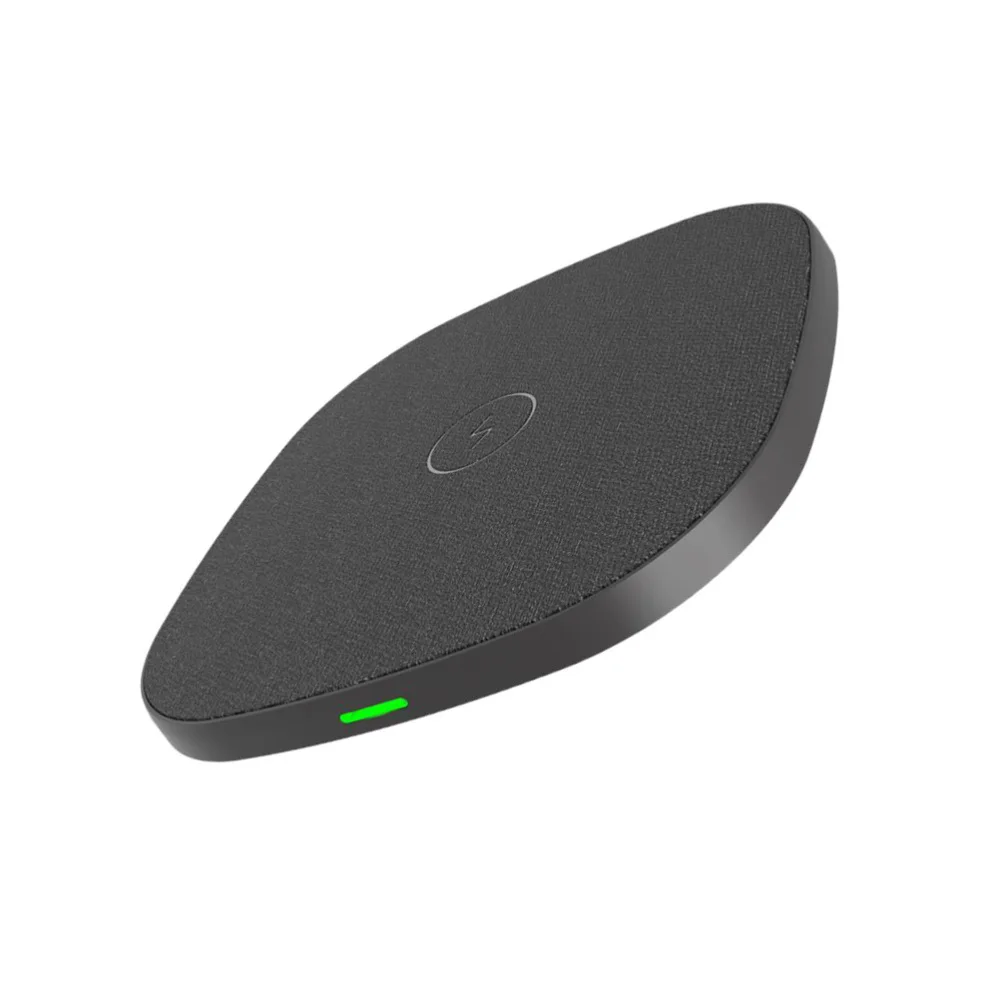 

Creative Metallic Smart Phone Wireless Charger Quick Charging Compatible for Iphone X S8 S7 Black