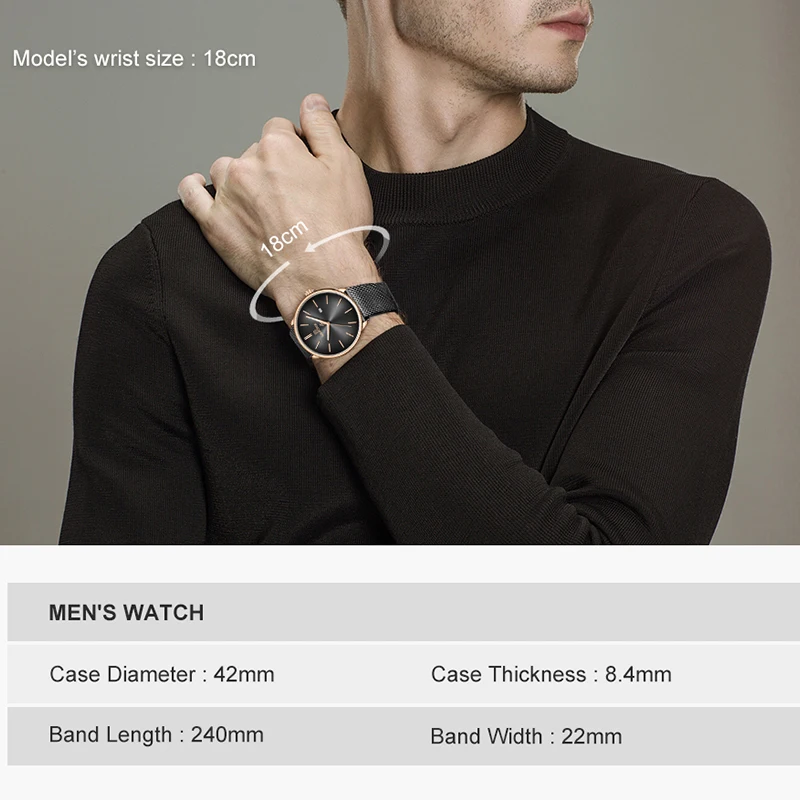 Часы NAVIFORCE для влюбленных мужские часы простые Роскошные Кварцевые наручные