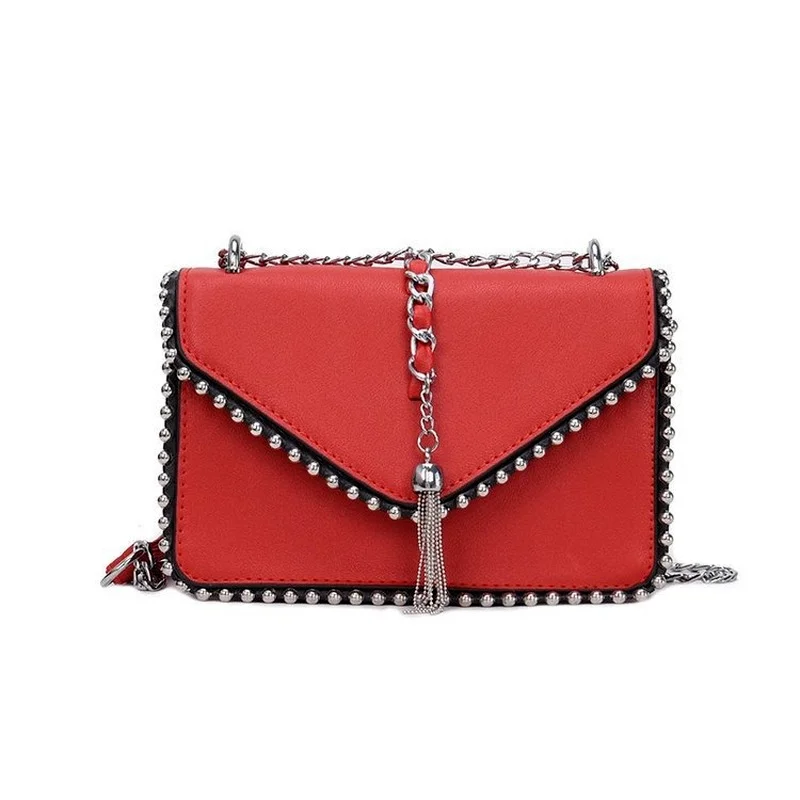 

Women's Bag luxury Designer PU Leather Chain 2021 New Fashion Women's Shoulder Straddle Bag Handbag Fashion Travel Girl's Purse