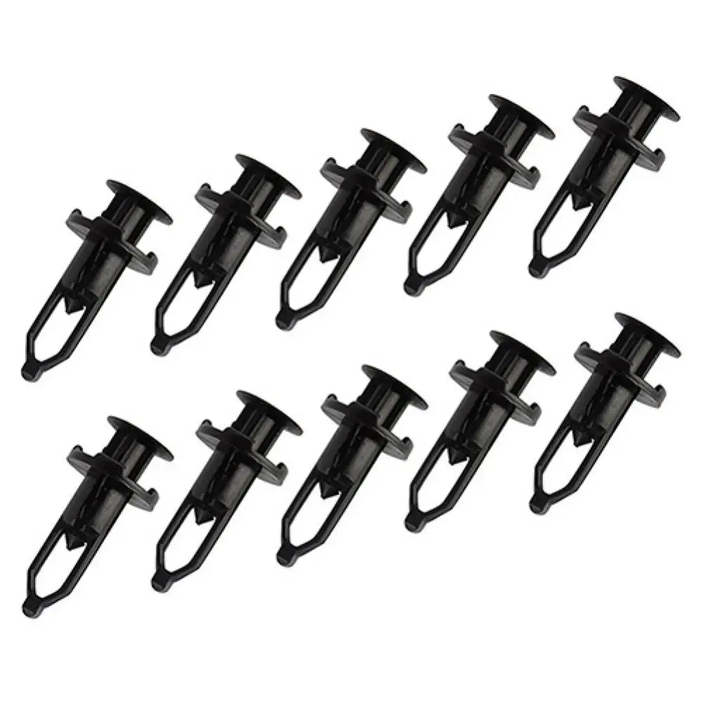 

30Pcs Black Plastic Push-Type Car Fastener Rivet Retainer Clips for Toyota Newest