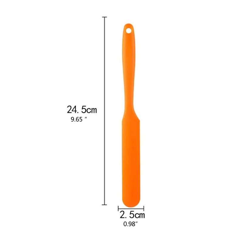 

Silicone Stir Sticks Heat Resistant Cake Cream Butter Spatulas Mixing Batter Scraper Non-Stick Flexible for Epoxy DIY Crafts Bak
