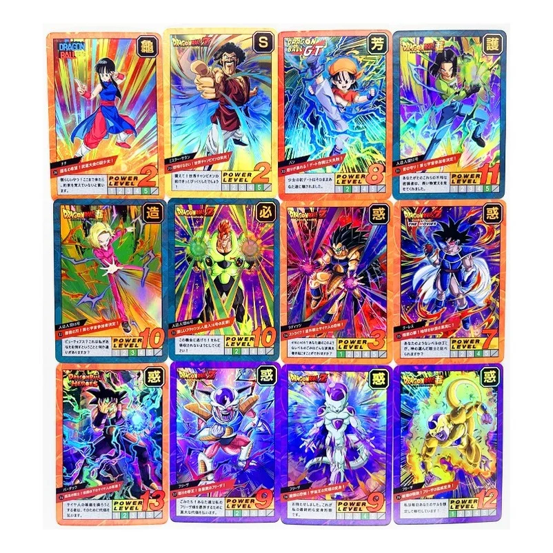 Аниме Dragon Ball Z 54 шт./компл. GT Burst No.1 суперсайянские герои Боевая карта Ultra Instinct Goku