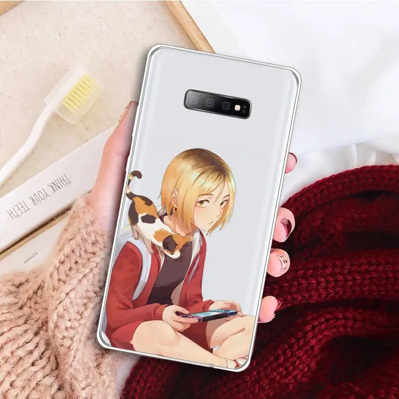 

Kenma Kozume of Haikyuu Phone Case Transparent for samsung A 21s 71 S 8 9 20 note 10 20 ultra plus
