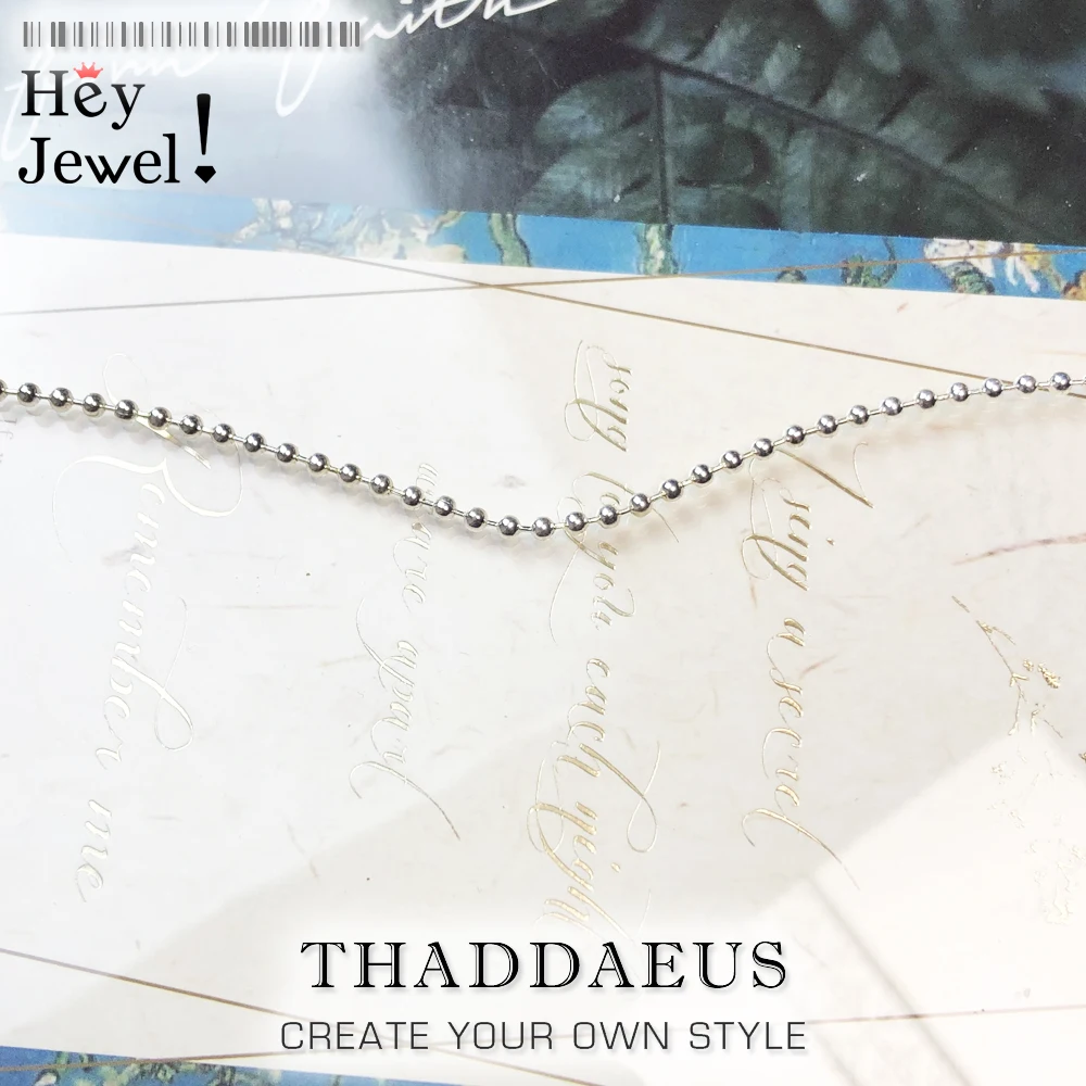 Цепочка с подвеской в виде шара ожерелье из стерлингового серебра 2017 пробы