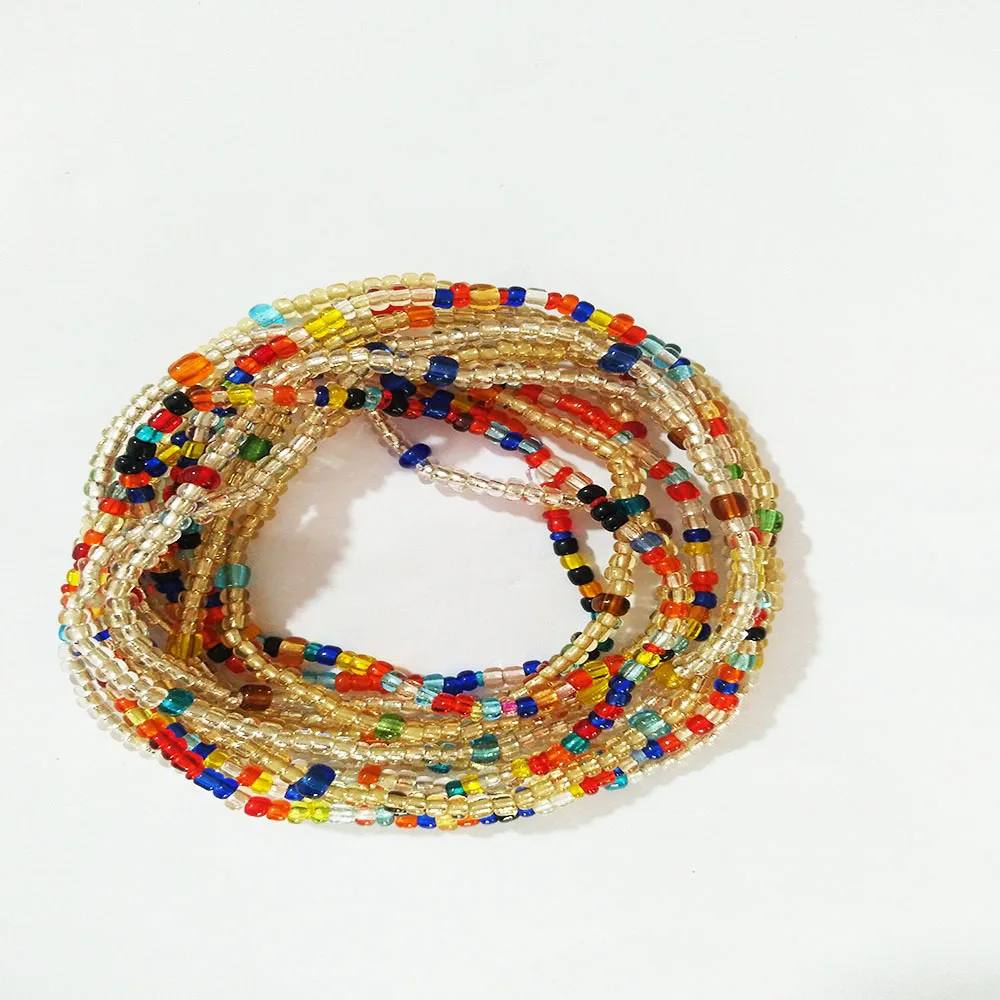 Новые товары 3 пляжные цепочки на талию в богемном стиле 2020 модные разноцветные