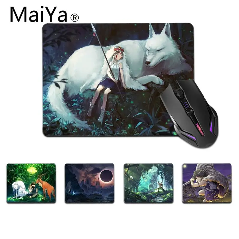 

Maiya Top Quality Princess Mononoke gamer play mats Mousepad Top Selling Wholesale Gaming Pad mouse