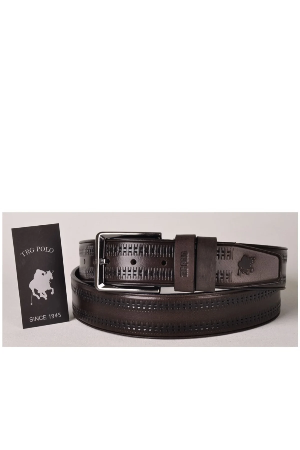 TRG POLO TRG0215 GENUINE LEATHER MEN BELT THREE DIFFERENT COLORS
