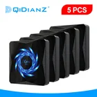 2020 Новый Android 10,0 X96Q Max, 5 шт.набор, ТВ коробка Allwinner H616 четырехъядерный двойная WI-FI Media Player Декодер каналов кабельного телевидения pk h96max x96air hk1 макс.