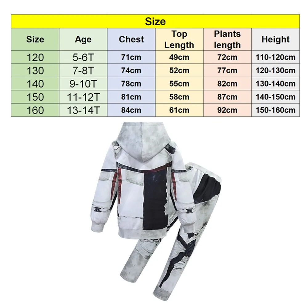 Новинка Одежда для мальчиков выступлений Комплект одежды Потомки 3