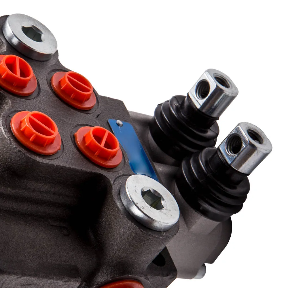 

2Spool Hydraulic Directional Control Valve 11gpm Small Tractors Double Acting 1/2" BSPP