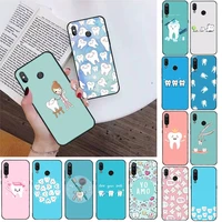 dentist teeth tooth phone case for redmi k20 4x go for redmi 6pro 7 7a 6 6a 8 5plus note 9 pro capa
