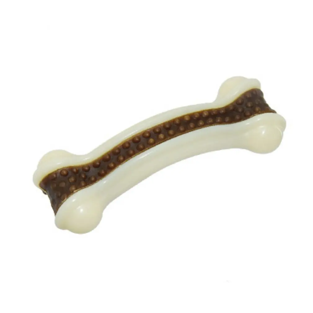 

Pet Toys Bite Resistant Nylon Cowhide Molar Rods To Eat And Play With Bones Puppy Auric Retriever Toy
