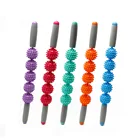 Тройной мячпять мячей, мяч из ПВХ, карандаш для лица, мяч Ежик, массажная палочка, массажная палочка для мышц, роликовая палка для йоги