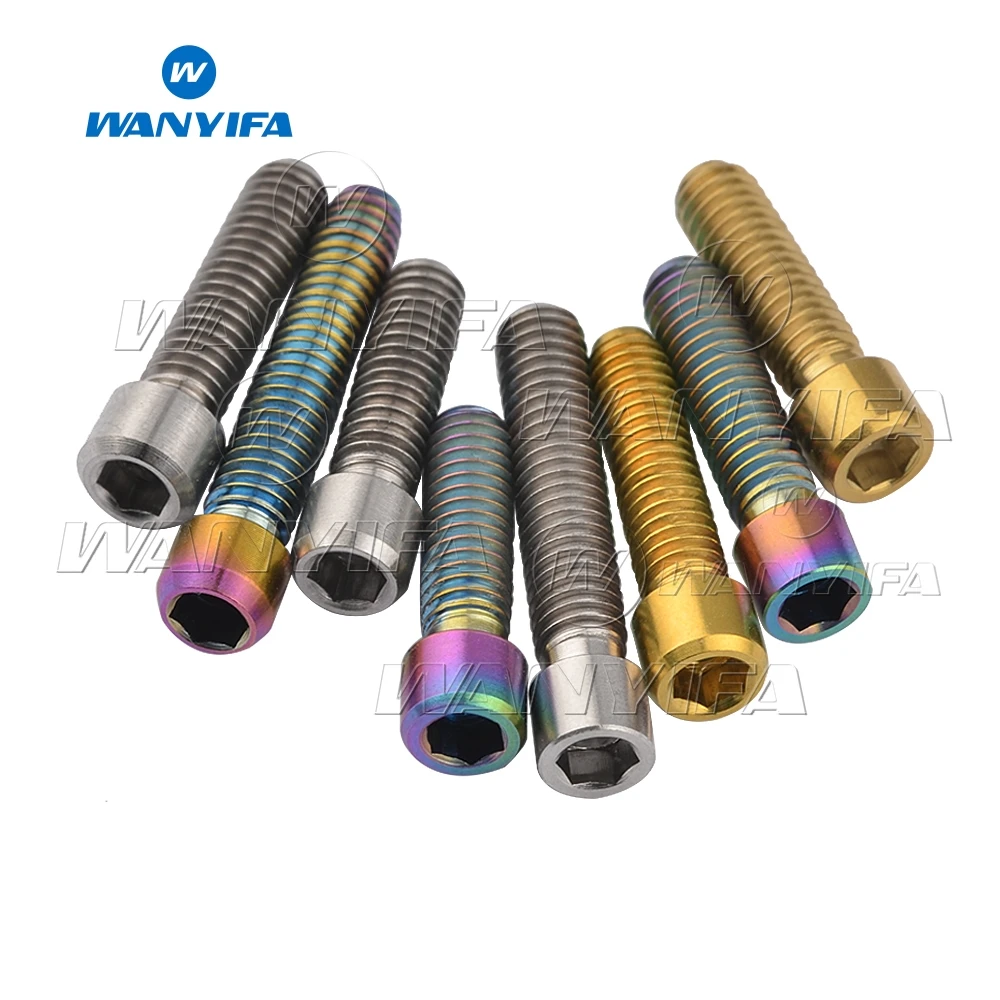 Титановый M4 X 10 13 5 15 20 25 мм шестигранный ключ маленький болт для велосипеда шурупы