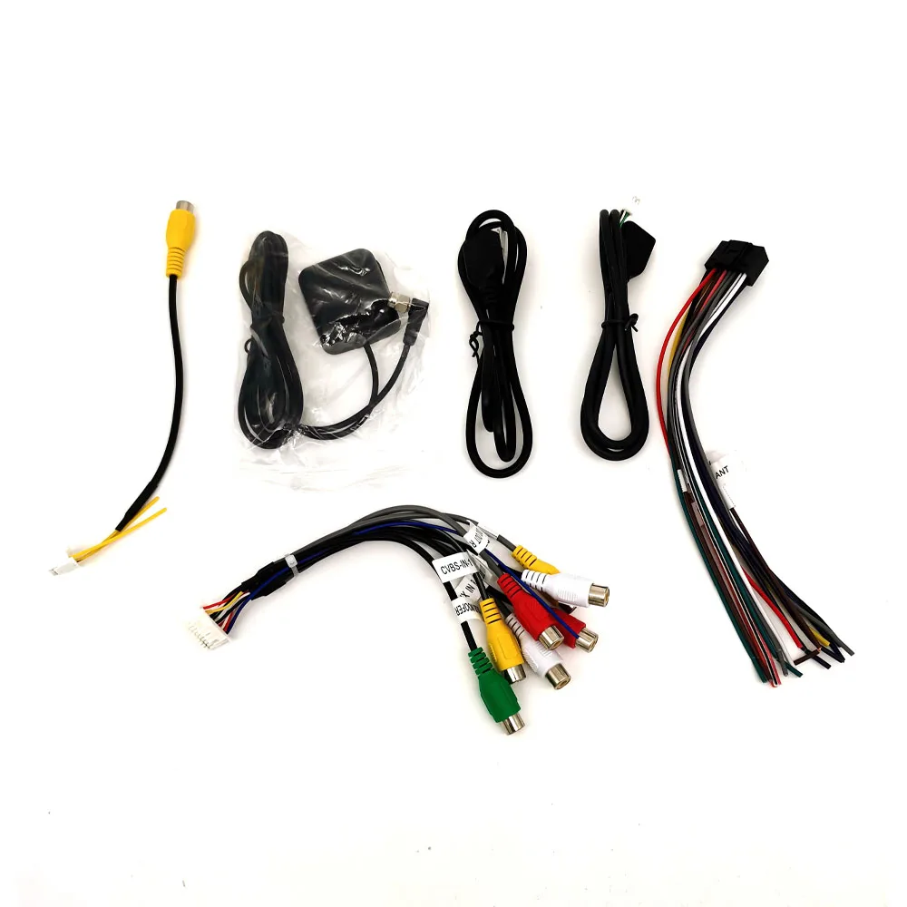 Car Head Unit Stereo Wire Harness Kits car Android radio power cable RCA USB Audio and video | Cables Adapters &amp Sockets